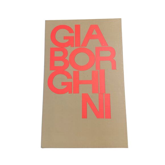 Gia Borghini X Pernille Teisbaek Perni Heel Sandals Square Toe Leather Velcro 36 - Picture 13 of 13